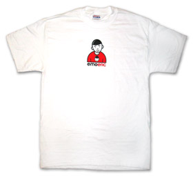 White EmoEric Happy 
T-Shirt